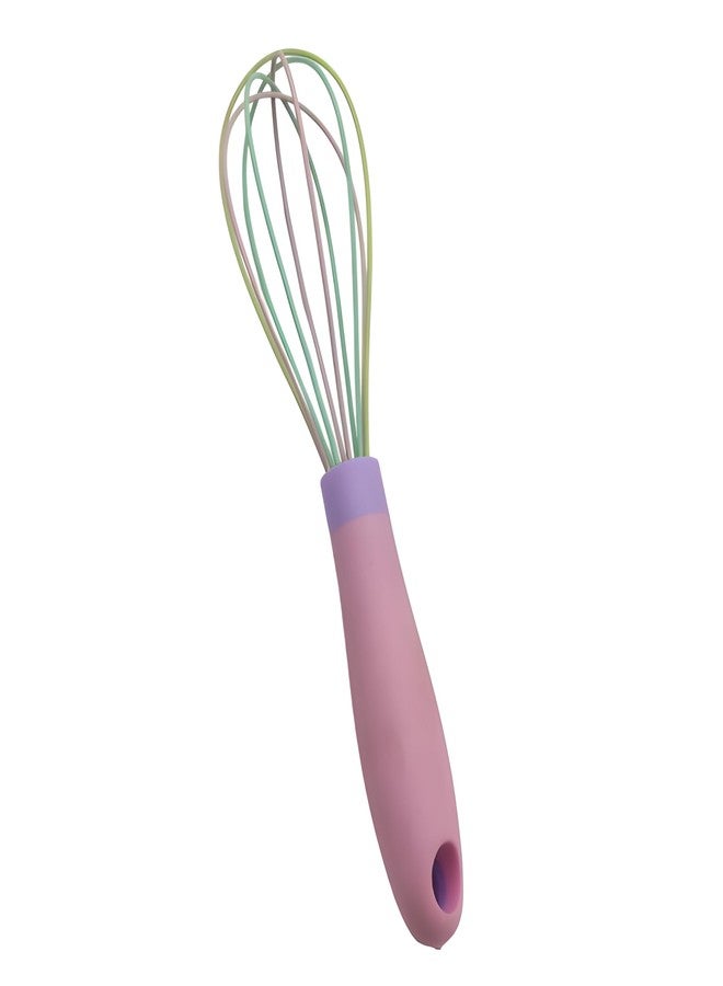 LEMON TREE Hand Blender Whisker Latte Maker for Milk & Coffee, Egg & Cake Beater, Kitchen Utensils for Cooking, Baking and Mixing (Purple & Pink) - Image 1